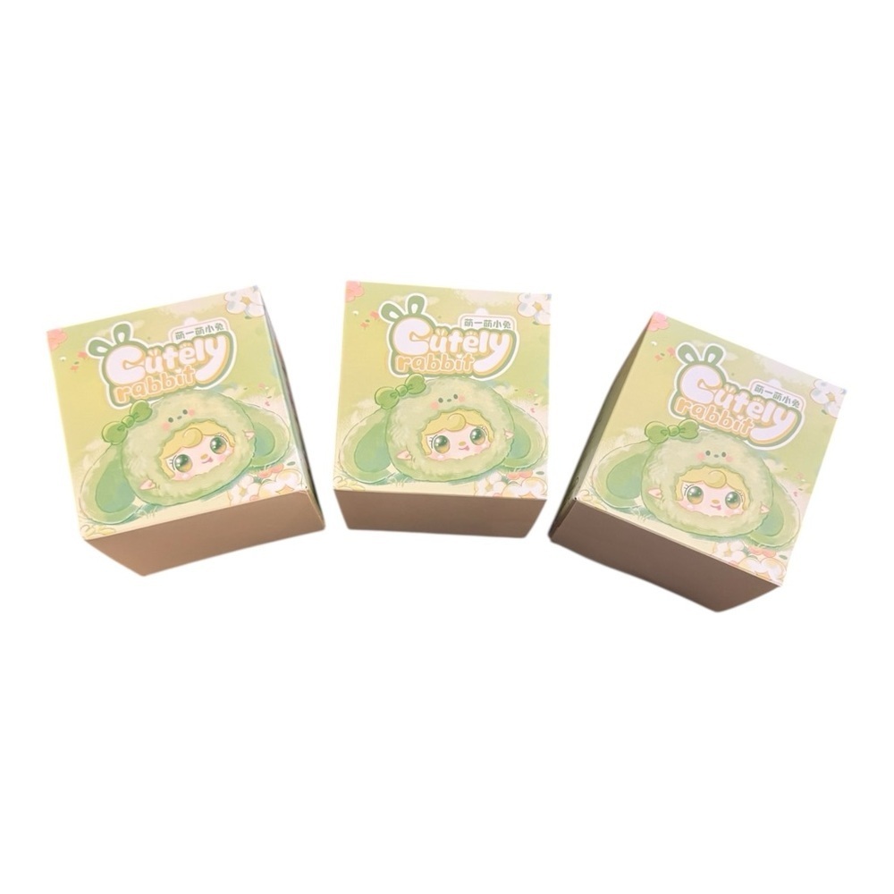 Yooki Cutely Rabbit Series Plush Blind Box bundle of 3 NIB